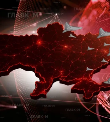 Комбінована атака на Україну: орієнтовний маршрут ракет і дронів