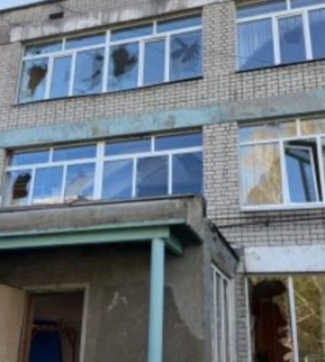У Запоріжжі вибуховою хвилею пошкоджено навчальний заклад