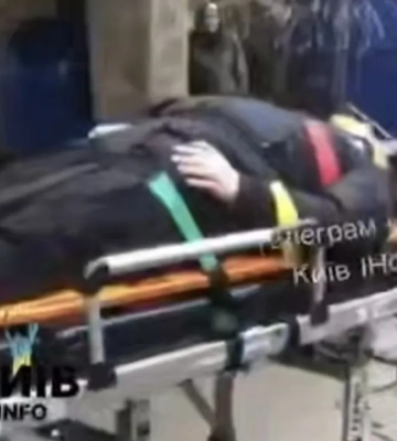 В Киеве мужчина во время побега из ТЦК упал в котлован. ВИДЕО