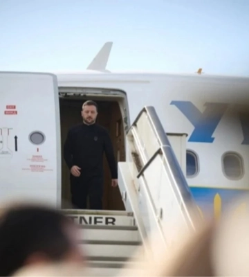 Зеленский прибыл в Азербайджан для встречи с Алиевым