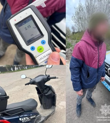 Перевищив норму алкоголю більш ніж у 10 разів: дубенські патрульні зупинили нетверезого водія