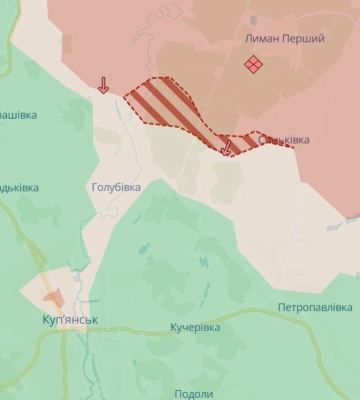 Війська РФ просунулися в напрямку Куп’янська на Харківщині — DeepState