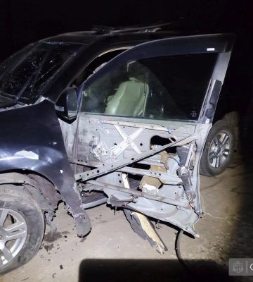 Авто в Русской Лозовой под Харьковом атаковал FPV на оптоволокне 