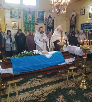 На Волині попрощалися із загиблим майже 2 роки тому воїном Юрієм Мухіним 