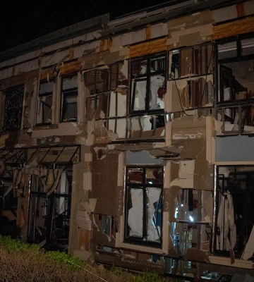 росіяни масовано атакували Одесу: постраждали 13 людей (ФОТО)