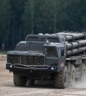 Сили оборони уразили російську РСЗВ "Торнадо-С" в окупованому Мелітополі