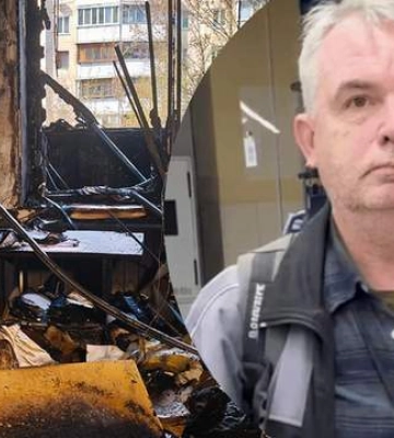 Смертельный теракт в Киеве: СМИ показали, как выглядит квартира стрелка после пожара