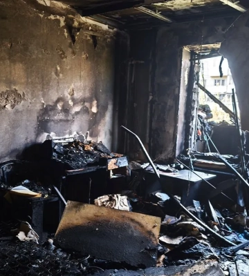 З’явилися фото квартири чоловіка, який влаштував теракт у Києві