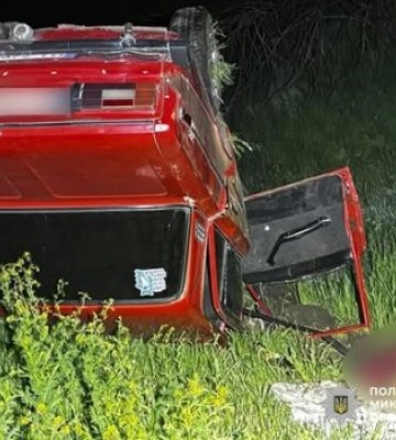 Під Снігурівкою перекинулось авто - водій загинув