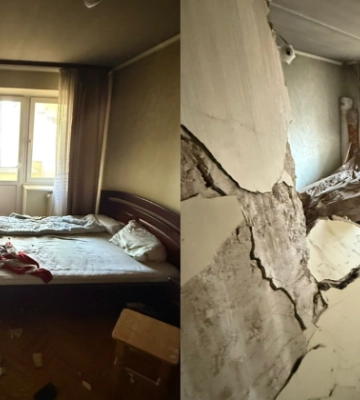 У Львові вибух гранати зруйнував стіну в квартирі: загинув чоловік, фото