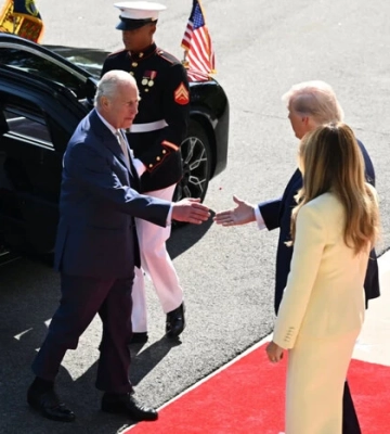 Трамп прийняв короля Чарльза III у Білому домі