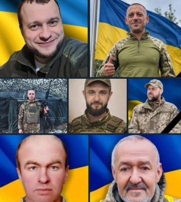 На Рівненщині провели в останню путь сімох захисників України