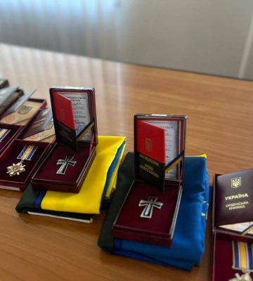 У Сарненському районі родинам загиблих воїнів вручили державні нагороди
