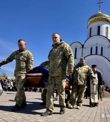 На Волині провели в останню дорогу 34-річного Героя Сергія Марчука