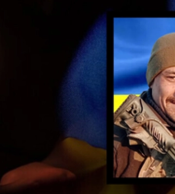 На щиті до Горішніх Плавнів повернувся молодший сержант Олександр Скоморох