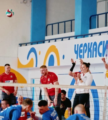 Черкаські спортсмени очолили турнірну таблицю Чемпіонату України з волейболу сидячи