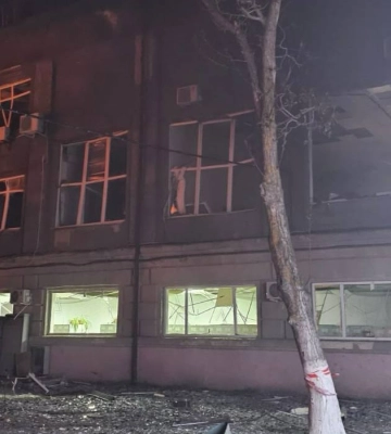 Россия ночью атаковала шахедами Измаил в Одесской области, повреждена больница, есть пострадавшие