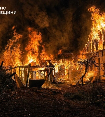 Россия ночью атаковала шахедами Измаил в Одесской области, повреждена больница, есть пострадавшие