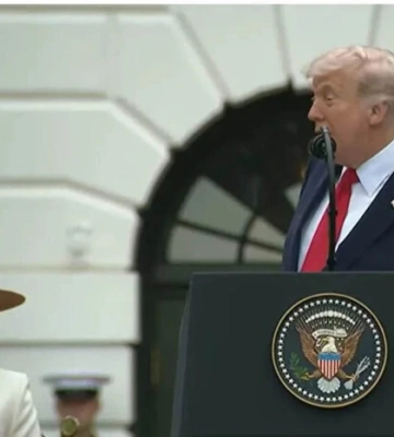 Трамп пожартував про свій шлюб на зустрічі з королем Чарльзом 