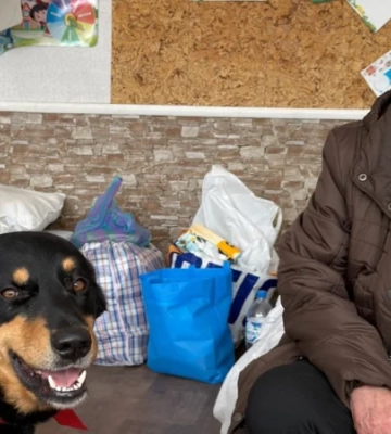 Дев’ять годин «не йшли, а бігли». Жінка з сином, собакою та котом пішки вийшли з Костянтинівки до Дружківки