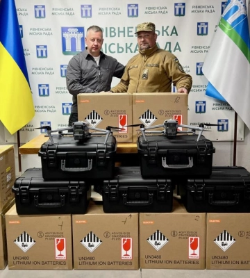 Рівненська громада закупить 63 квадрокоптери для військових
