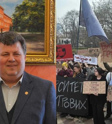 Земли, выборы, скандалы: чем запомнился Бугров на посту ректора КНУ имени Шевченко