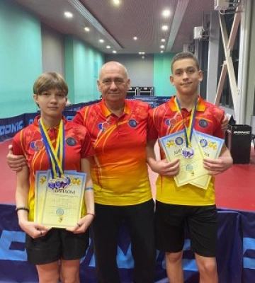 Спортсмени Миколаївщини – бронзові призери чемпіонату України з настільного тенісу серед осіб з порушеннями слуху