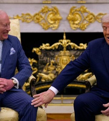"Без нас ви б говорили французькою": Чарльз III підколов Трампа, пригадавши його слова про Європу
