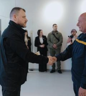 Рятувальника з Полтавщини нагородили відзнакою МВС
