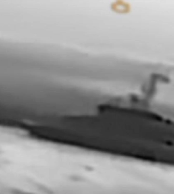 ВМС Украины поразили два катера РФ в Крыму