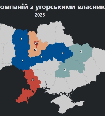 На Черкащині налічують три компанії, які мають угорських власників