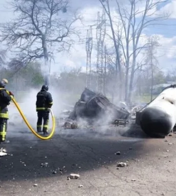 Росіяни вдарили дроном по АЗС у Краматорську
