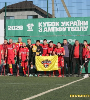 Трьох волинських «Хрестоносців» запросили в збірну України з ампфутболу