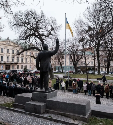 Площу навпроти Львівської ОВА назвали на честь Андрія Парубія