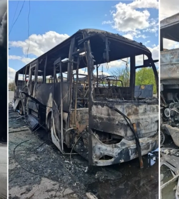 Росіяни обстріляли вакцинальний автобус з медпрацівниками у передмісті Дніпра