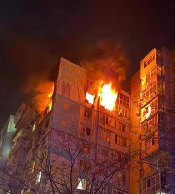 Пылают многоэтажки: Одесса пострадала от массированной атаки БпЛА