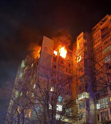 Росія масовано атакувала Одесу, зафіксовано влучання у житлові будинки