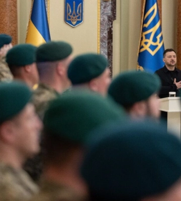 Президент України вручив Білгород-Дністровському прикордонному загону почесну відзнаку