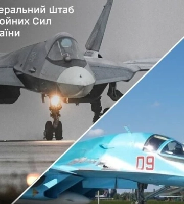 Сили оборони уразили російські Су-57 і Су-34 за 1,7 тис. км від України