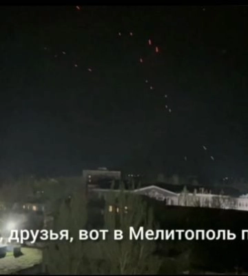 Мелитопольщина и часть Херсонской области осталась без электричества после серии взрывов (видео)