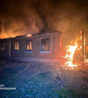 Ворог атакував житловий сектор на Харківщині: троє цивільних поранено