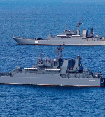 Десантные корабли и РЛС: украинские бойцы поразили дорогую технику рф в Крыму