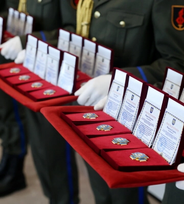33-я церемонія нагородження «Почесним знаком святого Юрія» у Львові