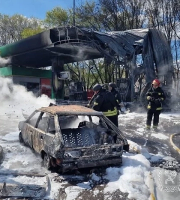 Ворог б’є по АЗС у Харкові