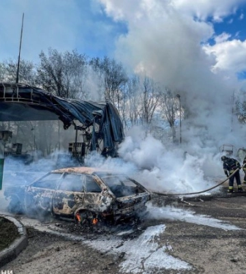 Унаслідок масованого обстрілу Харкова постраждали 5 людей