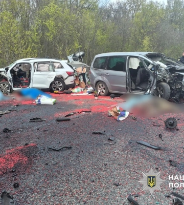 Троє людей загинули та двоє потрапили до лікарні внаслідок ДТП на Черкащині