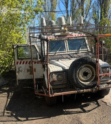 Під час евакуації людей: російський FPV-дрон атакував рятівників на Донеччині (ФОТО)
