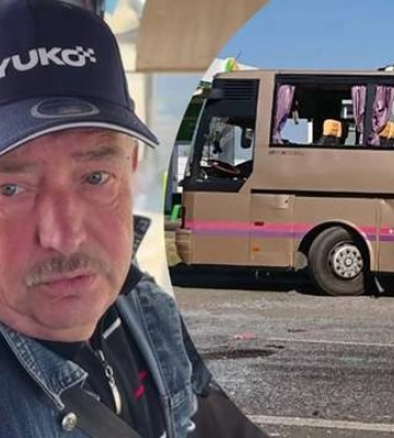 "Я летел три метра": водитель автобуса с детьми рассказал об атаке по Днепропетровской области