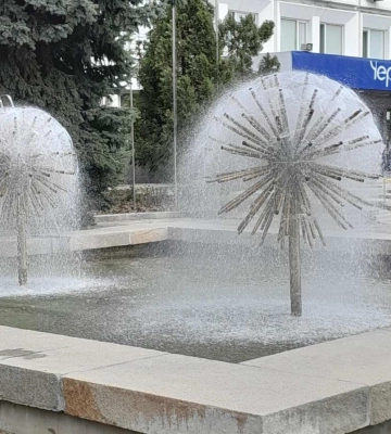 У Черкасах тестують та запускають водограї
