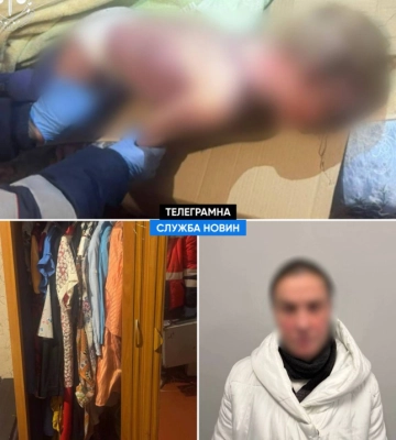 У Броварах жінка ховала тіло свого 2-річного сина у коробці в шафі (ФОТО 18+)